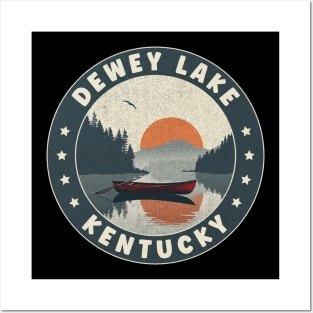 Dewey Lake Kentucky Sunset Posters and Art